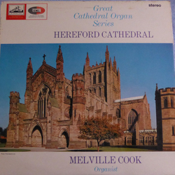 Melville Cook Hereford Cathedral Vinyl LP USED
