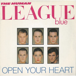 The Human League Open Your Heart USED VINYL 7INCH 45 RPM SINGLE MISPRINT