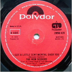 The New Seekers / Peter Paul And Marty I Get A Little Sentimental Over You / Ride A Horse VINYL 7" USED