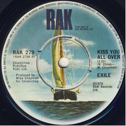 Exile (7) Kiss You All Over USED VINYL 7INCH 45 RPM SINGLE
