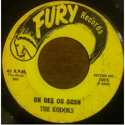 The Kodaks Oh Gee, Oh Gosh USED VINYL 7INCH 45 RPM SINGLE REISSUE STYRENE