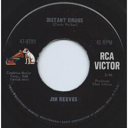 Jim Reeves Distant Drums / Old Tige USED VINYL 7INCH SINGLE 45 RPM