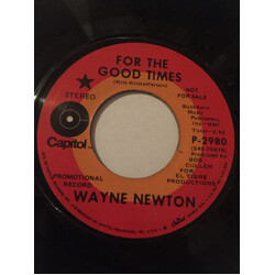 Wayne Newton For The Good Times / Little Dreamer USED VINYL 7INCH 45 RPM SINGLE PROMO