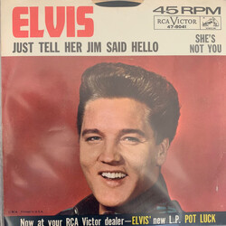 Elvis Presley She's Not You USED VINYL 7INCH 45 RPM SINGLE
