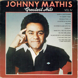 Johnny Mathis Greatest Hits (Vol IV) Vinyl LP USED