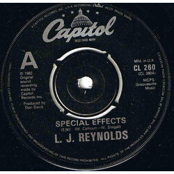 LJ Reynolds Special Effects USED VINYL 7INCH 45 RPM SINGLE