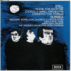 Robert Still / Edmund Rubbra Elegie For Baritone, Chorus & Small Orchestra / Concerto For Strings / Inscape Suite For Chorus & Orchestra Vinyl LP USED