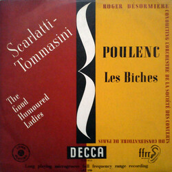 Domenico Scarlatti / Vincenzo Tommasini / Francis Poulenc / Roger Désormière / Orchestre De La Société Des Concerts Du Conservatoire Scarlatti-Tommasi