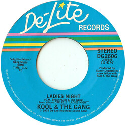 Kool & The Gang Ladies' Night / Too Hot USED VINYL 7INCH 45 RPM SINGLE STYRENE STEREO