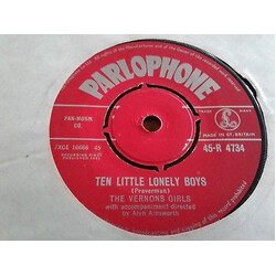The Vernons Girls Ten Little Lonely Boys USED VINYL 7INCH 45 RPM