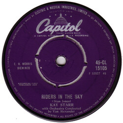 Kay Starr Riders In The Sky USED VINYL 7INCH 45 RPM SINGLE