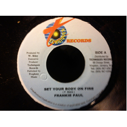 Frankie Paul Set Your Body On Fire Vinyl 7" USED