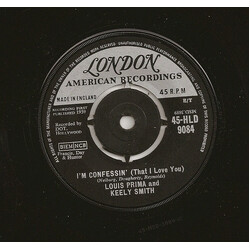 Louis Prima & Keely Smith I'm Confessin' (That I Love You) / Night And Day USED VINYL 7INCH 45 RPM SINGLE