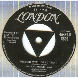 John Zacherle Dinner With Drac USED VINYL 7INCH