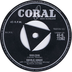 Charlie Gracie / Dick Jacobs Doodlebug USED VINYL 7INCH 45 RPM