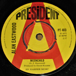 Alan James Eastwood Moonchild USED VINYL 7INCH 45 RPM PROMO