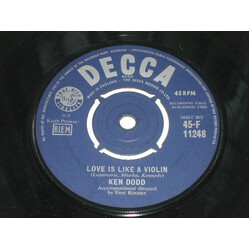 Ken Dodd Love Is Like A Violin USED VINYL 7INCH 45 RPM