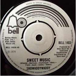 Showaddywaddy Sweet Music USED VINYL 7INCH SINGLE 45 RPM