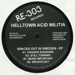 Helltown Acid Militia Spaced Out In Sweden - EP USED VINYL 12INCH 45 RPM EP