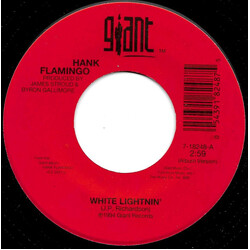 Hank Flamingo White Lightnin' USED VINYL 7INCH 45 RPM