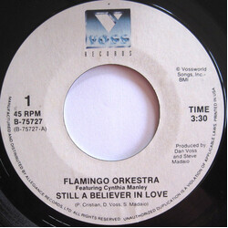Flamingo Orkestra / Cynthia Manley Still A Believer In Love USED VINYL 7INCH 45 RPM SINGLE