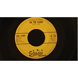 Carl Story & His Rambling Mountaineers On The Radio / Sweeter Than Flowers Vinyl 7" USED