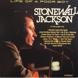 Stonewall Jackson Life Of A Poor Boy Vinyl LP USED