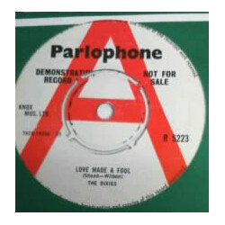 The Dixies Love Made A Fool USED VINYL 7INCH 45 RPM PROMO