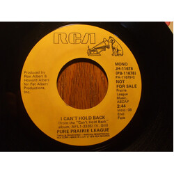 Pure Prairie League I Cant Hold Back USED VINYL 7INCH 45 RPM SINGLE PROMO