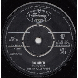 The Shacklefords A Stranger In Your Town / Big River USED VINYL 7INCH 45 RPM SINGLE