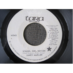 Janey Marlow School Girl Notion USED VINYL 7INCH 45 RPM SINGLE PROMO