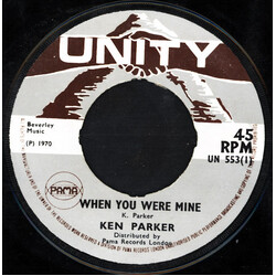 Ken Parker / The Clarendonians When You Were Mine / The Angles USED VINYL 7INCH 45 RPM