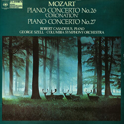 Wolfgang Amadeus Mozart / Robert Casadesus / George Szell / Columbia Symphony Orchestra Piano Concerto No.26 "Coronation" Piano Concerto No.27 Vinyl L