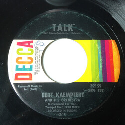 Bert Kaempfert & His Orchestra Talk USED VINYL 7INCH 45 RPM SINGLE