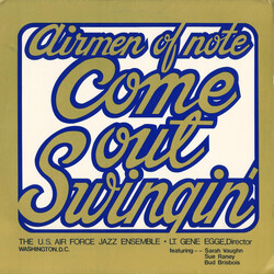 The Airmen Of Note / Sarah Vaughan Come Out Swingin' Vinyl LP USED