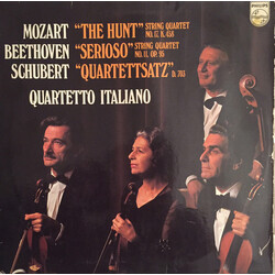 Wolfgang Amadeus Mozart / Ludwig van Beethoven / Franz Schubert / Quartetto Italiano "The Hunt" String Quartet No. 17, K.458 /  "Serioso" String Quart