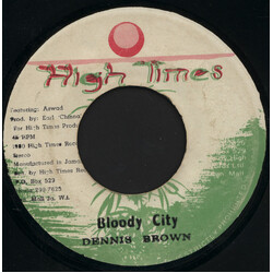 Dennis Brown / Aswad Bloody City VINYL 7" USED