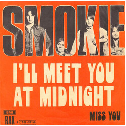 Smokie I'll Meet You At Midnight USED VINYL 7INCH 45 RPM SINGLE STEREO