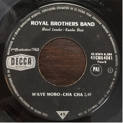 Royal Brothers Band Anamon Nsia USED VINYL 7INCH 45 RPM