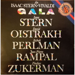 Isaac Stern / Antonio Vivaldi / David Oistrach / Itzhak Perlman / Jean-Pierre Rampal / Pinchas Zukerman An Isaac Stern • Vivaldi Gala Vinyl LP USED