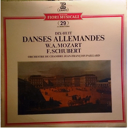 Wolfgang Amadeus Mozart / Franz Schubert / Orchestre De Chambre Jean-François Paillard Dix-Huit Danses Allemandes Vinyl LP USED