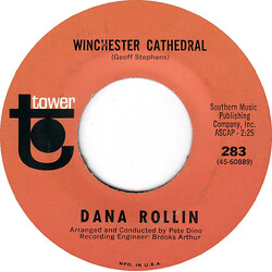 Dana Rollin Winchester Cathedral / Patty's Pad USED VINYL 7INCH 45 RPM