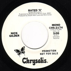 Nick Gilder Rated X USED VINYL 7INCH PROMO STEREO MONO