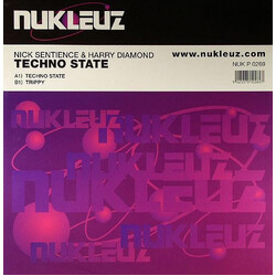 Nick Sentience / Harry Diamond Techno State USED VINYL 12INCH 45 RPM