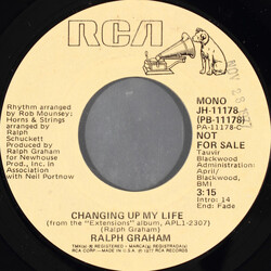 Ralph Graham Changing Up My Life USED VINYL 7INCH 45 RPM PROMO STEREO MONO