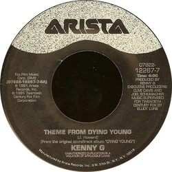 Kenny G (2) Theme From Dying Young USED VINYL 7INCH 45 RPM