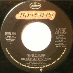 The Statler Brothers I'll Be The One / De Ja-Vu VINYL 7" USED