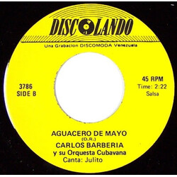 Carlos Barberia Duena De Mi Corazon USED VINYL 7INCH 45 RPM SINGLE