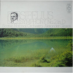 Jean Sibelius / Royal Scottish National Orchestra / Alexander Gibson Symphony No.2 In D Vinyl LP USED