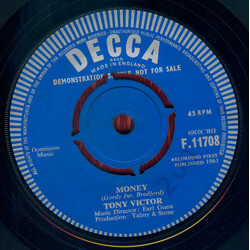 Tony Victor In The Still Of The Night USED VINYL 7INCH 45 RPM SINGLE PROMO